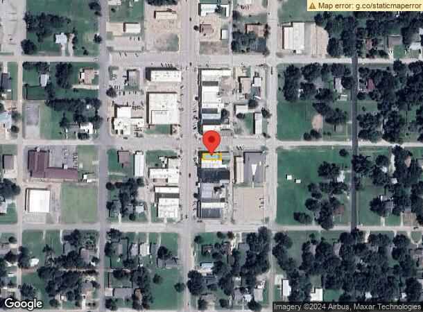  101 S Broadway St, Tecumseh, OK Parcel Map