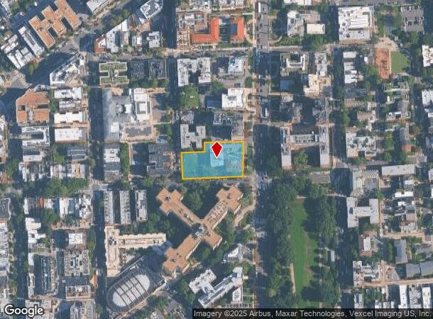  2600 16Th St Nw, Washington, DC Parcel Map