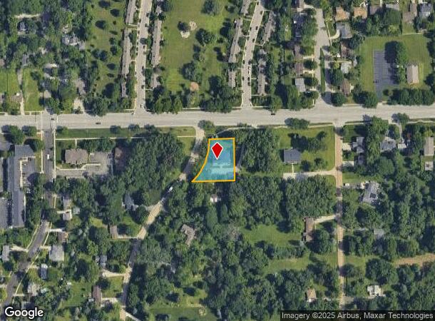  3450 Packard St, Ann Arbor, MI Parcel Map