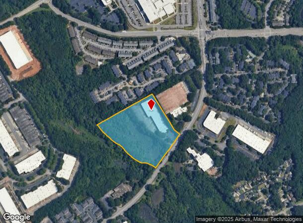  3905 Steve Reynolds Blvd, Norcross, GA Parcel Map