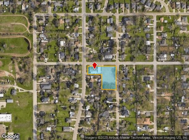 6201 Hartman Rd, Forest Hill, TX Parcel Map
