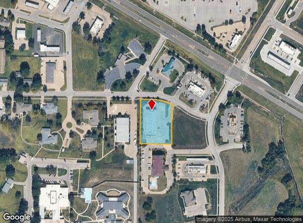  1601 E Peoria St, Paola, KS Parcel Map