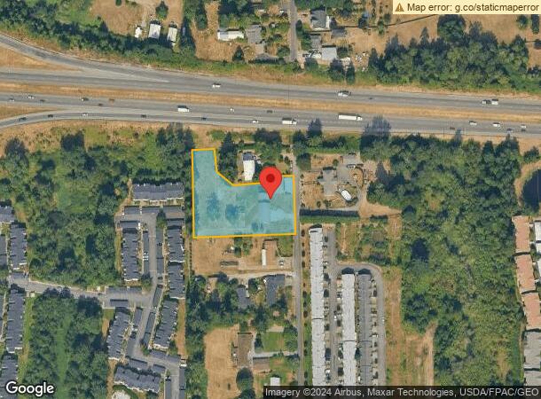  10902 59Th Ave E, Puyallup, WA Parcel Map