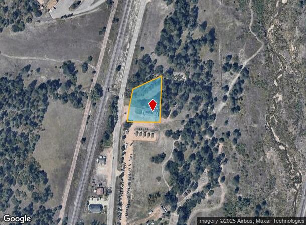 8720 Spruce Mountain Rd, Larkspur, CO Parcel Map