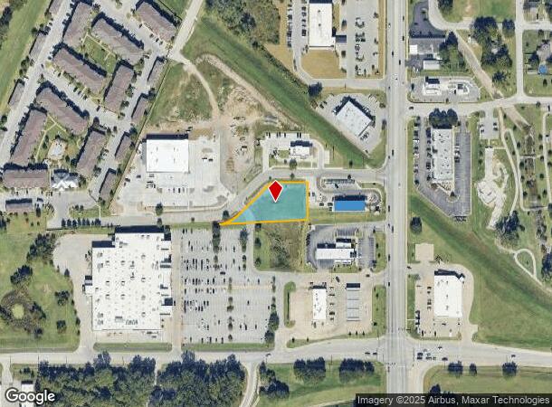  W 101St Pl S, Jenks, OK Parcel Map