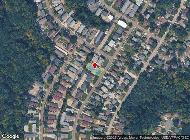  522 Treeside Dr, Akron, OH Parcel Map