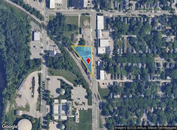  1539 Taylor Ave N, Grand Rapids, MI Parcel Map