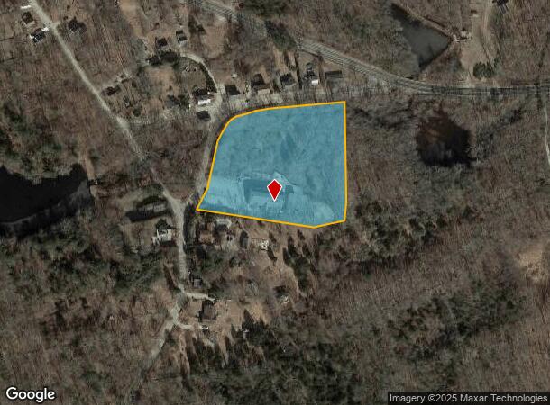  332 Canonchet Rd, Rockville, RI Parcel Map