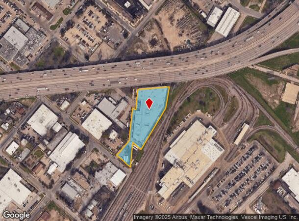 1840 Chestnut St, Dallas, TX Parcel Map