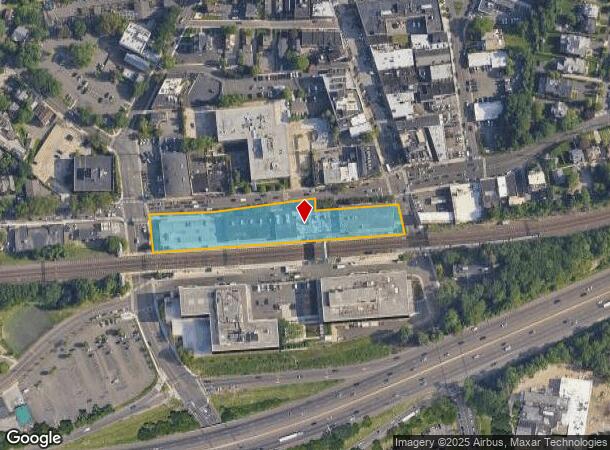  2 Railroad Ave, Greenwich, CT Parcel Map