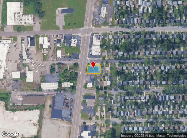  1307 Military Rd, Buffalo, NY Parcel Map