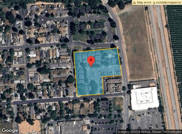  610 N Orchard Ave, Ukiah, CA Parcel Map