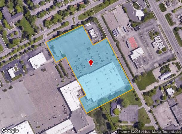  500 E Edgewood Blvd, Lansing, MI Parcel Map