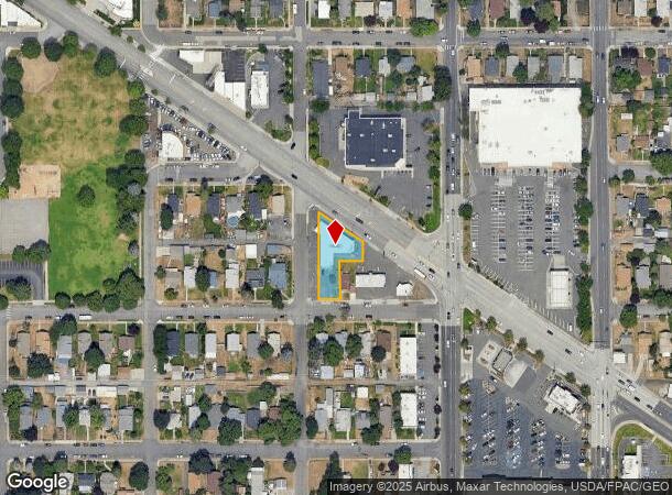  2410 N Oak St, Spokane, WA Parcel Map