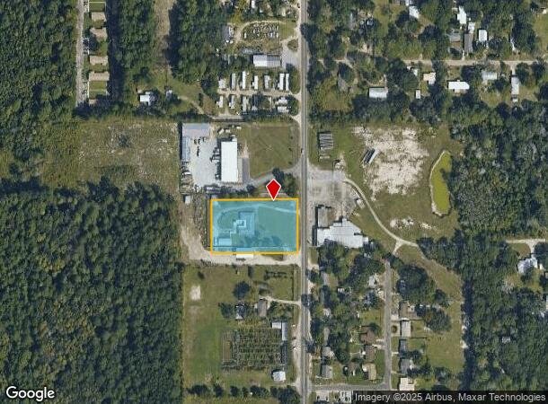 1219 Transmitter Rd, Panama City, FL Parcel Map