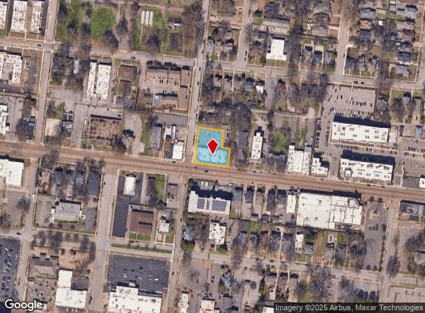 1482 Madison Ave, Memphis, TN Parcel Map