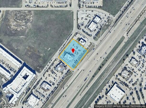 1955 Central Expy N, Allen, TX Parcel Map