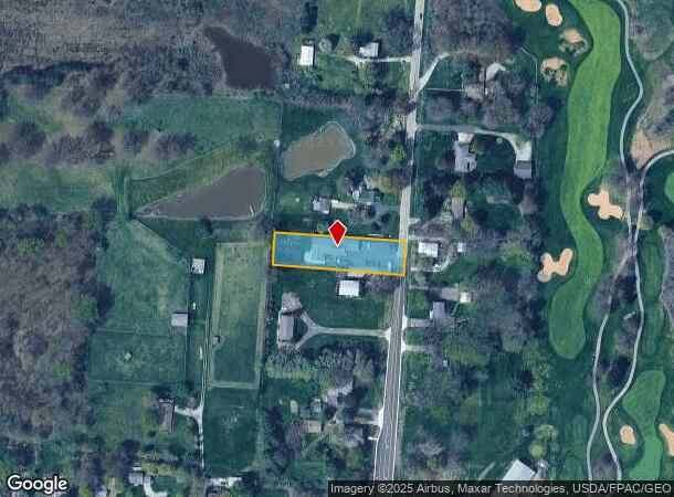 201 N Galena Rd, Sunbury, OH Parcel Map