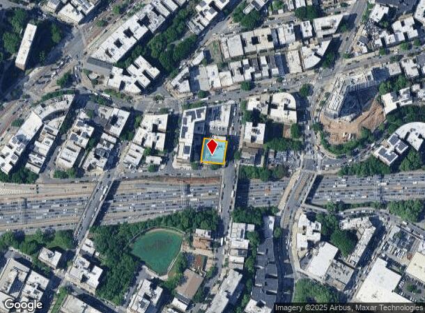  1591 Jesup Ave, Bronx, NY Parcel Map