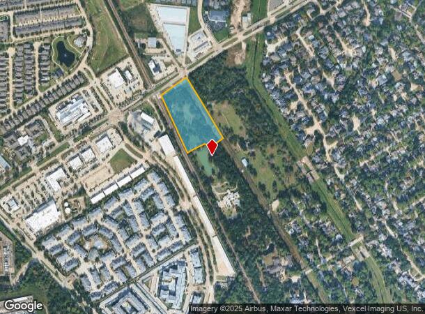  9639 Louetta Rd, Spring, TX Parcel Map