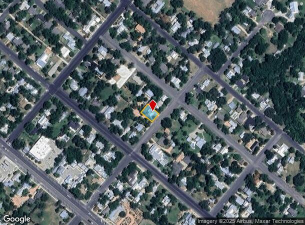 206 N Acorn St, Fredericksburg, TX Parcel Map