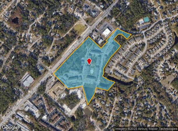  7910 Market St, Wilmington, NC Parcel Map