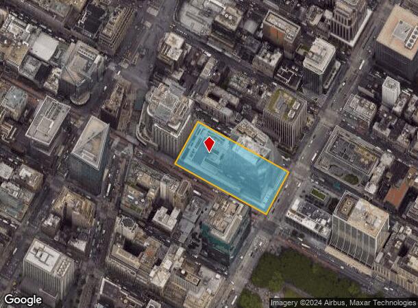  1111 W Avenue Of The Amer St, New York, NY Parcel Map