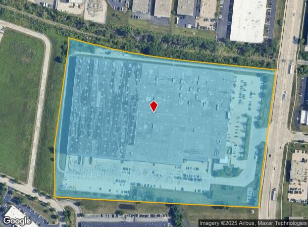 609 Kirk Rd, Saint Charles, IL Parcel Map