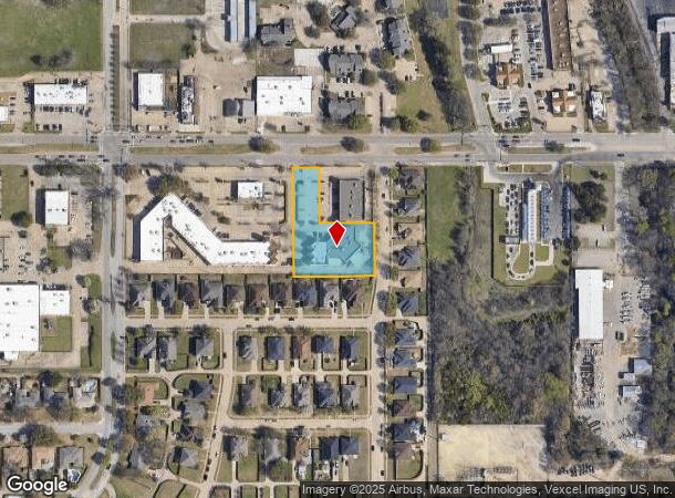 1110 E Pleasant Run Rd, Desoto, TX Parcel Map