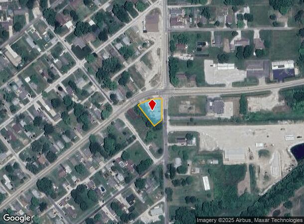  506 E Elm St, Gillespie, IL Parcel Map