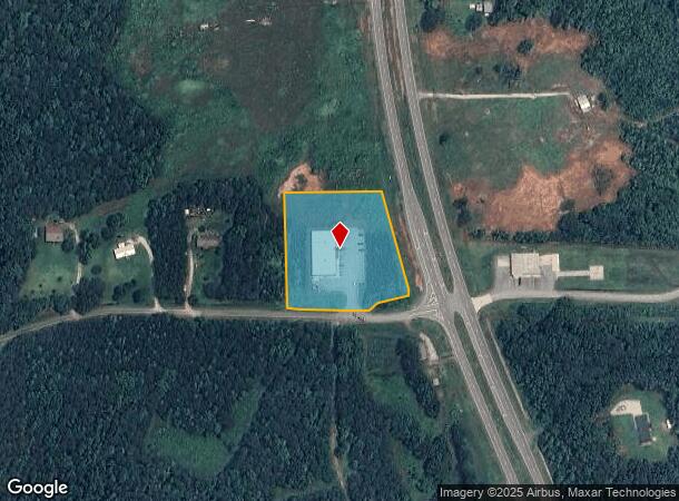 1605 Joe Cook Rd, Franklin, GA Parcel Map