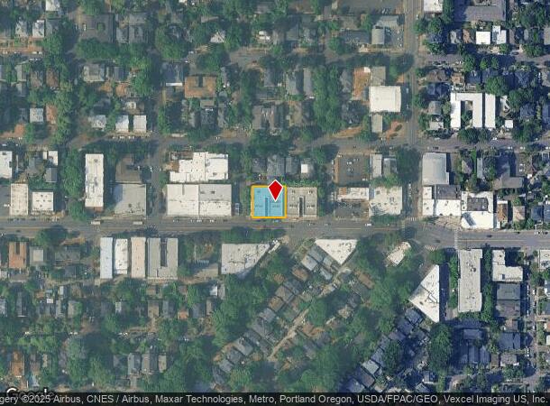  1809 Se Hawthorne Blvd, Portland, OR Parcel Map