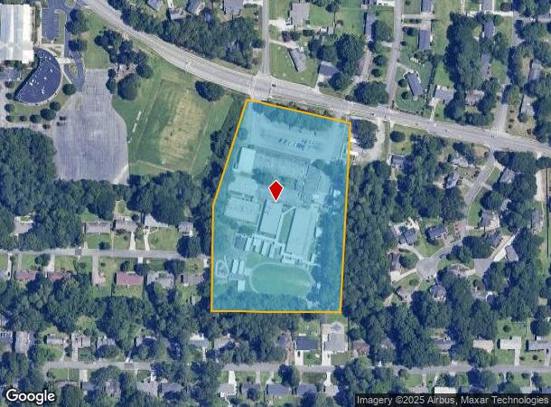2570 Lower Roswell Rd, Marietta, GA Parcel Map