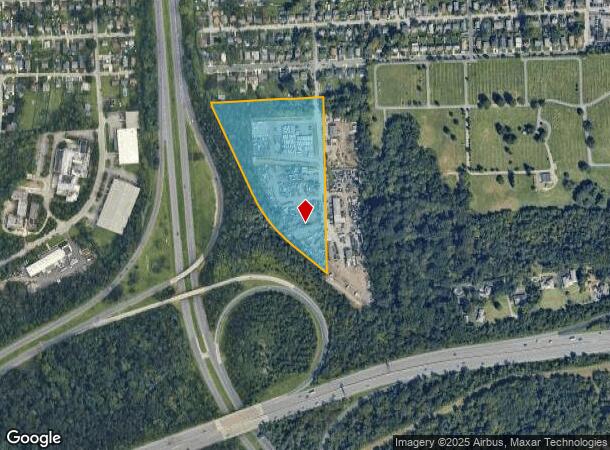 6020 Olson Rd, Brooklyn, MD Parcel Map