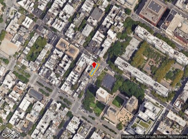  510 Laguardia Pl, New York, NY Parcel Map