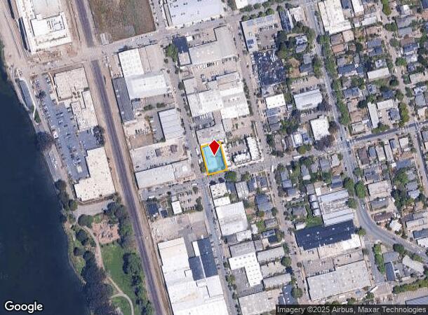  725 Channing Way, Berkeley, CA Parcel Map