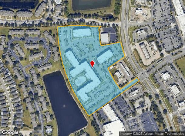  13000 Breaking Dawn Dr, Orlando, FL Parcel Map
