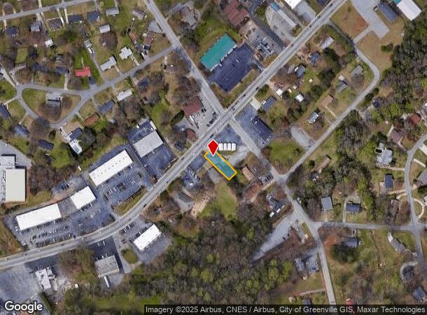  118 E Butler Rd, Mauldin, SC Parcel Map