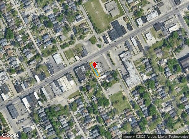  4727 W Vernor Hwy, Detroit, MI Parcel Map