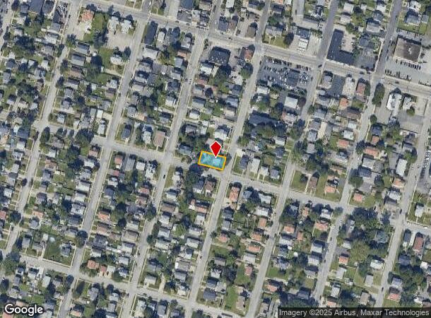 125 Auburn St, Cranston, RI Parcel Map