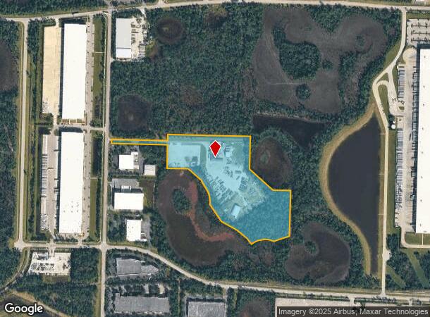  15312 Park Of Commerce Blvd, Jupiter, FL Parcel Map
