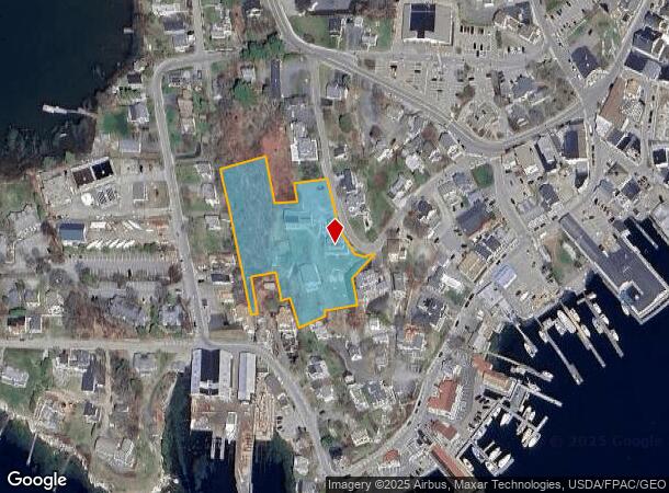 60 Mckown St, Boothbay Harbor, ME Parcel Map