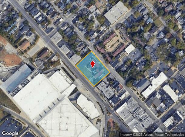  551 W Main St, Lexington, KY Parcel Map