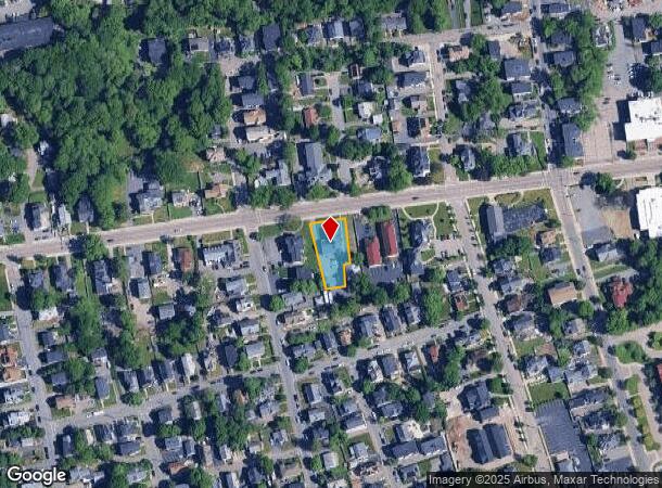  226 W Elm St, Brockton, MA Parcel Map