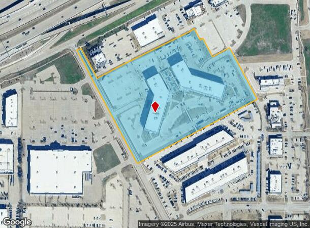 8560 Belleview Dr, Plano, TX Parcel Map