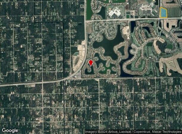  1715 Oil Well Rd, Naples, FL Parcel Map