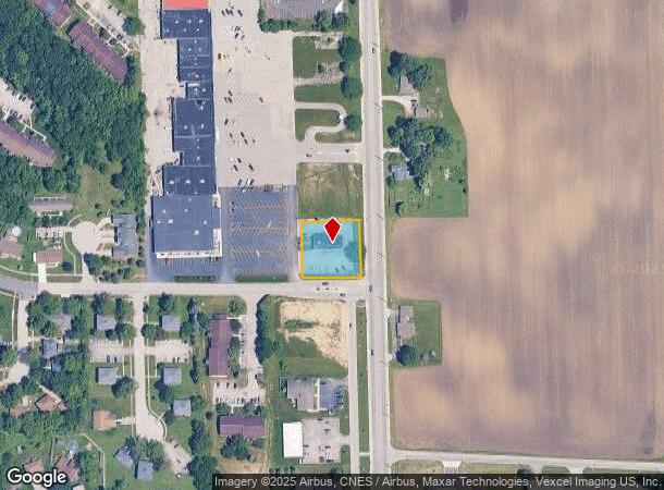  642 N Main St, Hebron, IN Parcel Map