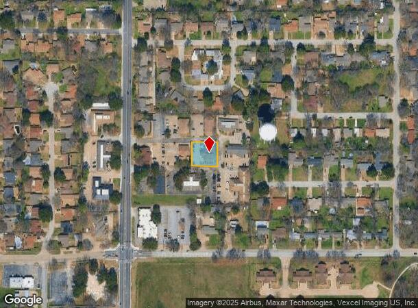 721 N Fielder Rd, Arlington, TX Parcel Map