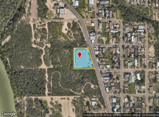 1320 S Meadow St, Laredo, TX Parcel Map