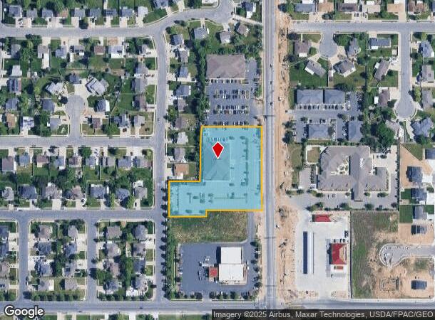  1407 N 2000 W, Clearfield, UT Parcel Map